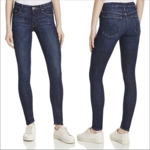 MOTHER The Looker Skinny Jean Dark Wash Love, Lust & Pixie Dust 25